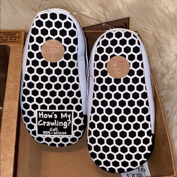 Pink Skull Baby Slip Ons (discolored) - Picture 6 of 6